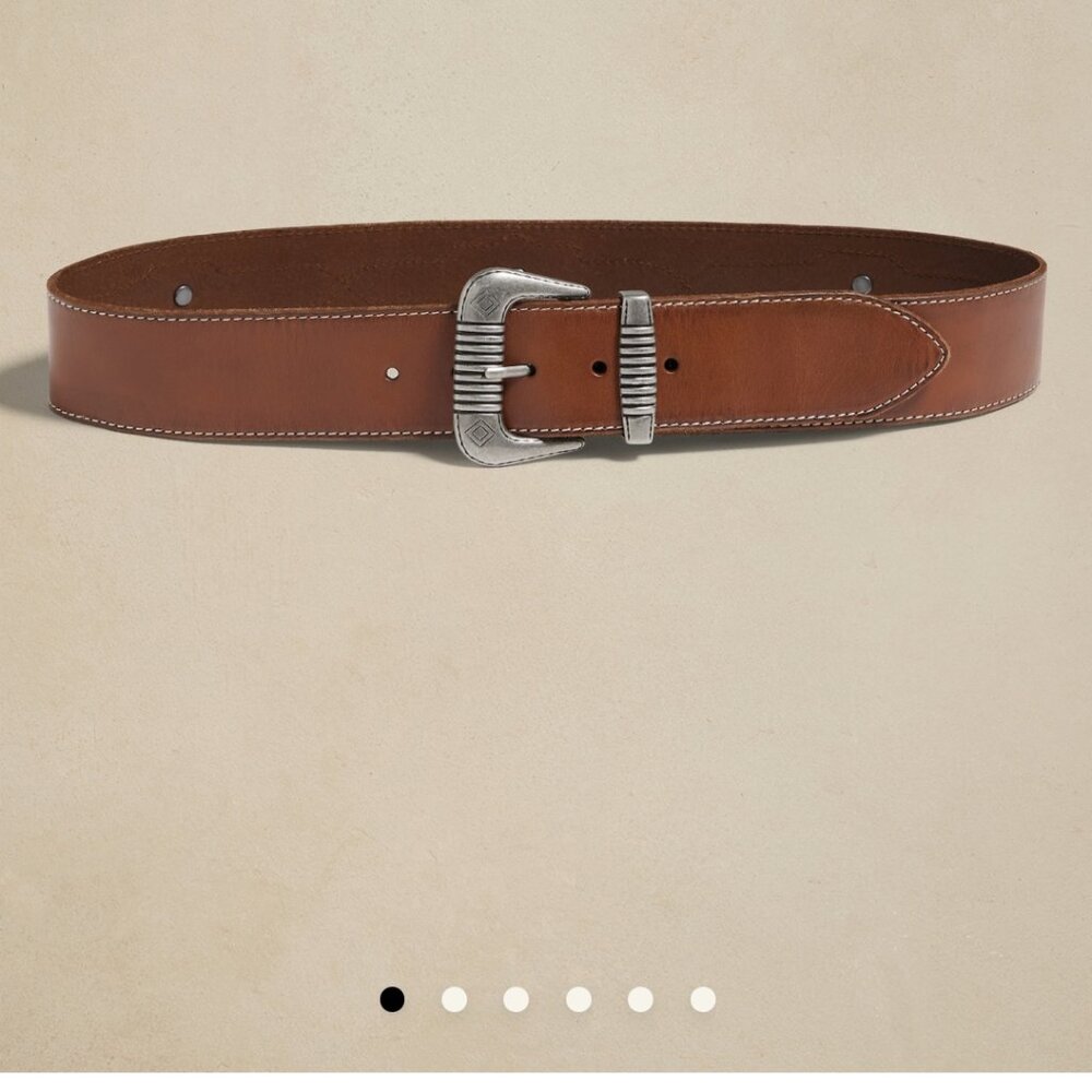 Banana republic leather belt